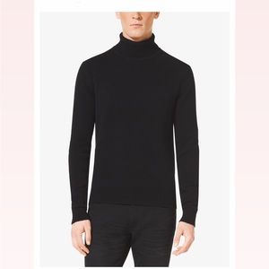Michael Kors 100% Cashmere Black Turtleneck sweater